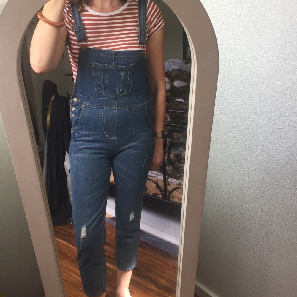 Jean overalls